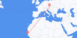 Flüge von Gambia nach Österreich