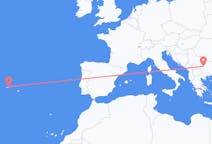 Flyreiser fra São Jorge, til Sofia