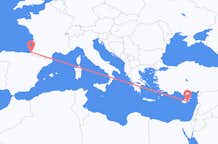 Flights from Biarritz to Larnaca
