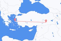 出发地 土耳其从 迪亚巴克尔目的地 希腊希俄斯的航班