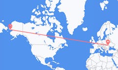 Flyrejser fra Nome, USA til Suceava, Rumænien