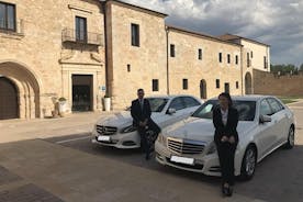 Arrival Private Transfer Valladolid Train or Bus Station to City by Business Car