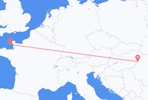 Flyrejser fra Saint Helier, Jersey til Oradea, Rumænien