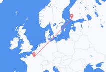 Flights from Paris in France to Turku in Finland