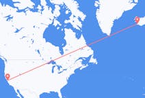 Flyreiser fra San Jose, USA til Reykjavík, Island