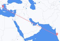 Flyreiser fra Goa, India til Athen, Hellas