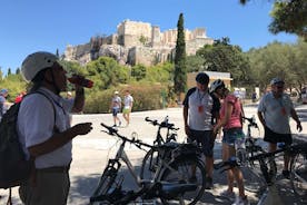 Shore Excursion to Athens Monuments with street Food by Electric Bike