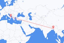 Flights from Agartala, India to Bari, Italy