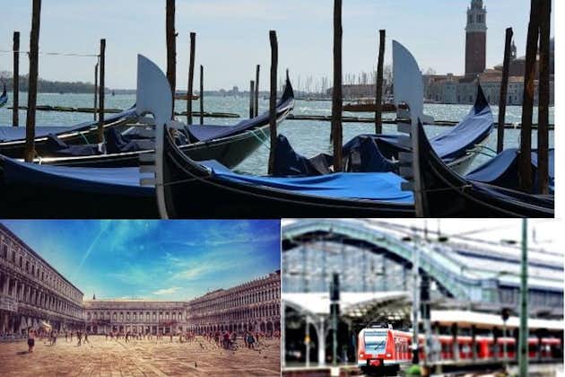  Tour di Venezia con Palazzo Ducale di San Marco e giro in gondola dalla stazione ferroviaria