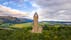 National Wallace Monument on top of the hill Abbey Craig in Stirling, Scotland.