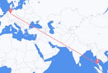 Flights from Krabi, Thailand to Paderborn, Germany