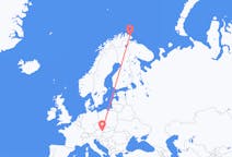 Flights from Båtsfjord, Norway to Vienna, Austria