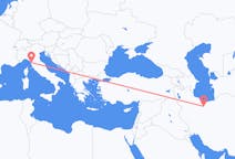 Flights from Tehran to Pisa