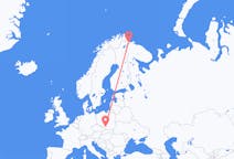 Vuelos de Kirkenes, Noruega a Katowice, Polonia