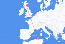 Flyrejser fra Konstantin, Algeriet til Edinburgh, Skotland