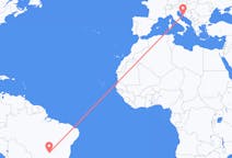 Flights from Goiânia to Zadar