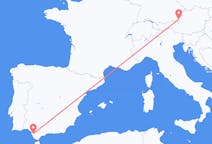 Flights from Jerez de la Frontera in Spain to Salzburg in Austria