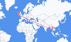 Flüge von Pattaya, Thailand nach Killorglin, Irland