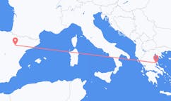 Flights from Volos, Greece to Zaragoza, Spain