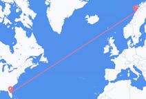 Flights from Orlando to Bodø