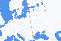 Flights from Turku to Burgas