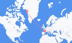 Loty z miasta Upernavik do miasta Reus