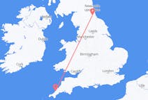 Flights from Durham, England, the United Kingdom to Newquay, the United Kingdom
