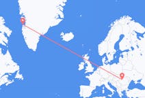 Flights from Aasiaat, Greenland to Cluj-Napoca, Romania