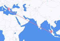 Flyrejser fra Padang, Indonesien til Zakynthos Island, Grækenland