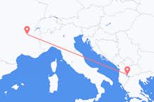 Flights from Lyon to Ohrid