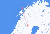 Flights from Andenes, Norway to Arvidsjaur, Sweden