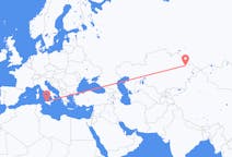 Flights from Semey, Kazakhstan to Palermo, Italy