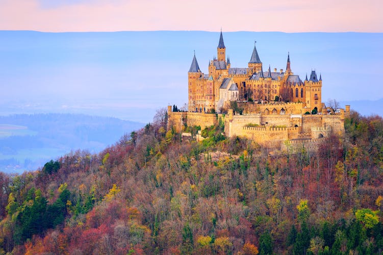 Photo of Hohenzollern castle, Stuttgart, Germany.