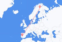 Flights from Badajoz, Spain to Kittilä, Finland