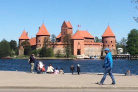 Visite d'une journée complète de la ville de Vilnius et du château de Trakai au départ de Vilnius
