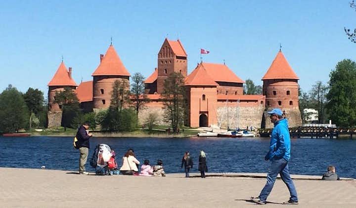 Visite d'une journée complète de la ville de Vilnius et du château de Trakai au départ de Vilnius