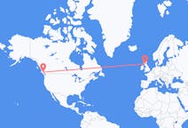 Flyrejser fra Campbell River, Canada til Glasgow, Skotland
