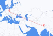 Flyg från Rajbiraj, Nepal till Prag, Tjeckien