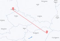 Flyreiser fra Debrecen, Ungarn til Dresden, Tyskland