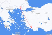 Flights from Alexandroupoli, Greece to Dalaman, Turkey