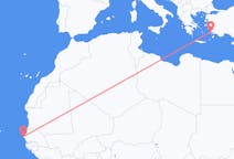 Flights from Dakar to Bodrum