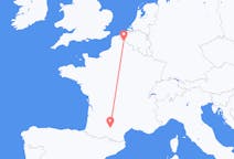 Flyrejser fra Toulouse til Lille