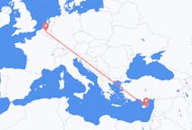 Flug frá Larnaka til Brussel