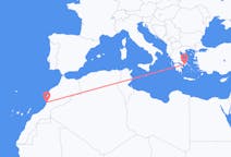 出发地 摩洛哥出发地 阿加迪尔目的地 希腊雅典的航班