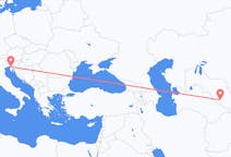 Flyrejser fra Bukhara til Trieste