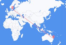 Flights from Gold Coast, Australia to Växjö, Sweden