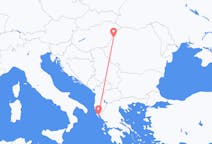 Flights from Oradea to Corfu