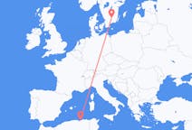 Flights from Jijel, Algeria to Växjö, Sweden
