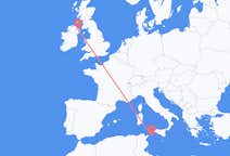 Voli da Pantelleria, Italia a Belfast, Irlanda del Nord