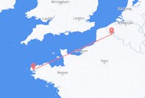 Flyrejser fra Lille, Frankrig til Brest, Frankrig